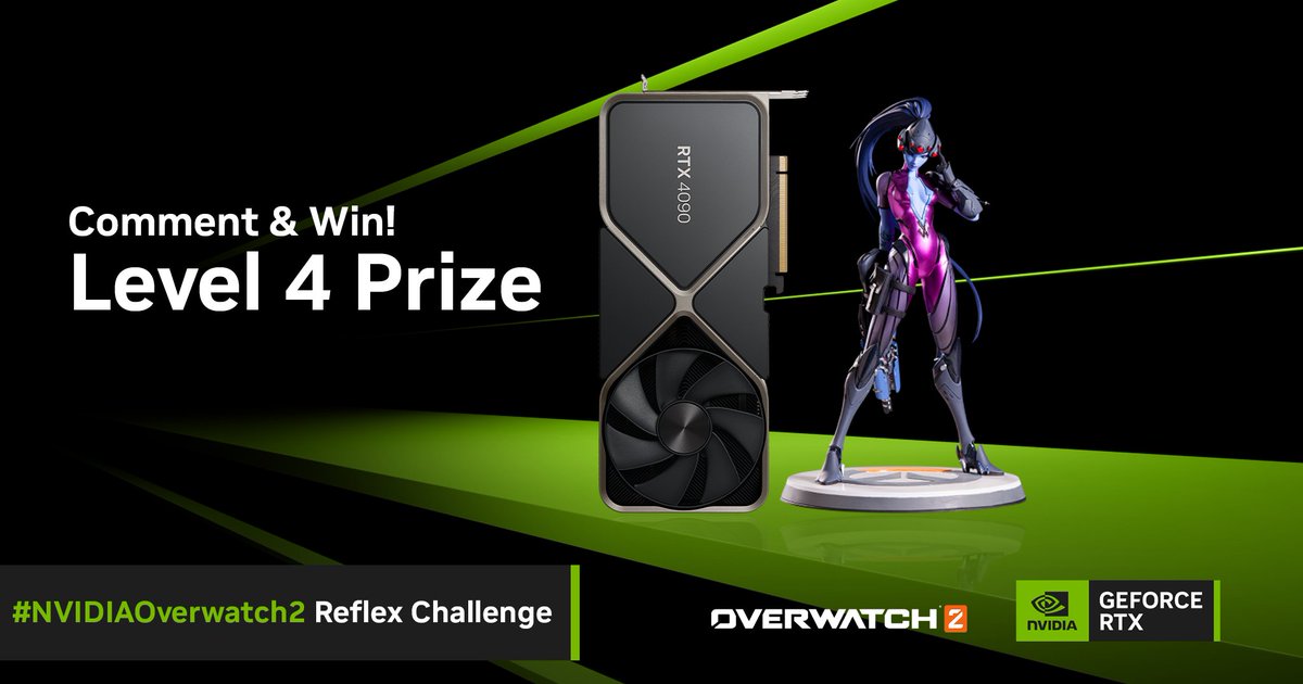 KABOOM! The MSI NVIDIA GeForce RTX 4080 Gaming X Trio has been unlocked 💥 Let's keep unlocking prizes! RTX 4090 Next! Want to win? 🟢 Like + RT this tweet 🟢 Comment below using #NVIDIAOverwatch2