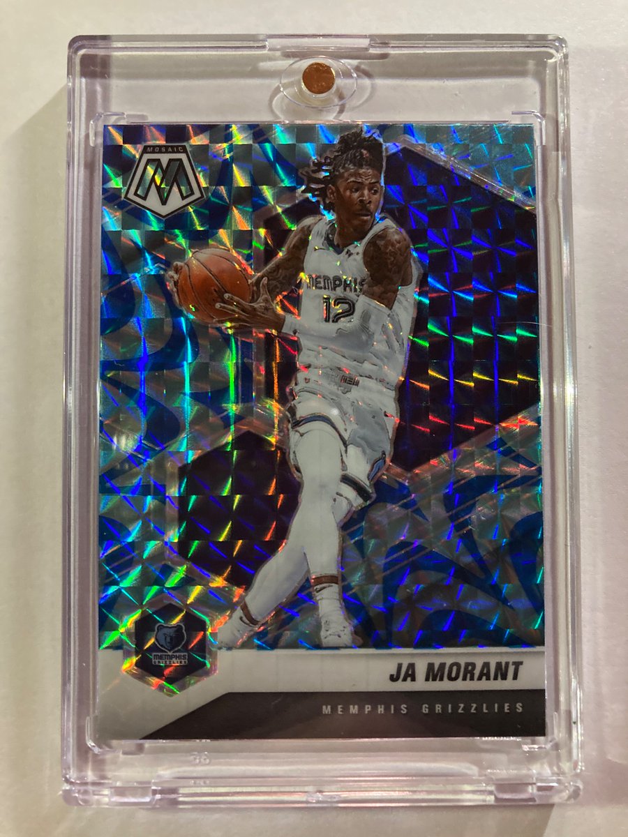 1218Sports's tweet photo. 🎁Appreciation Day Giveaway🎁

Winner will be picked Friday

Grizzlies/Warriors on ESPN tonight so why not do a Ja!

🔥Ja Morant Blue Mosaic

To enter
1. Follow
2. Retweet
3. Like

@sports_sell #NBA #Memphis https://t.co/BcjYMhCRUc