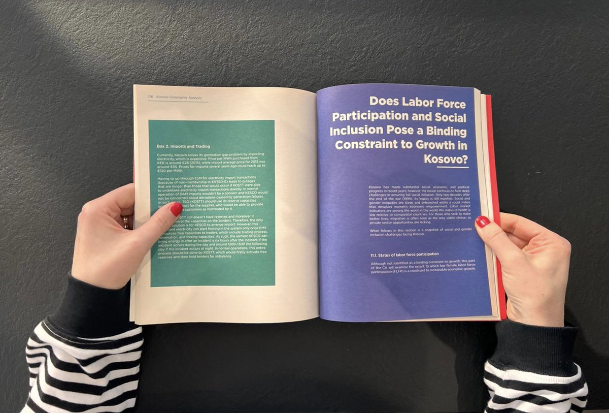 Unreliable supply of #electricity, weak #ruleoflaw, &amp; #environmental services came out as the main #economic constraints from the 1st #MFK publication which helped shape the #Threshold &amp; other following activities of organizations working in the country.
📌millenniumkosovo.org/publications/k…