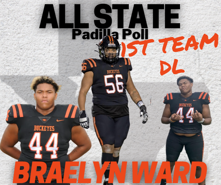 GilmerBuckeyeFB's tweet photo. 1st Team All State DL!
Congrats @braelyn54ward
#ARMYOFBUCKEYES https://t.co/2RAOr3tj7C