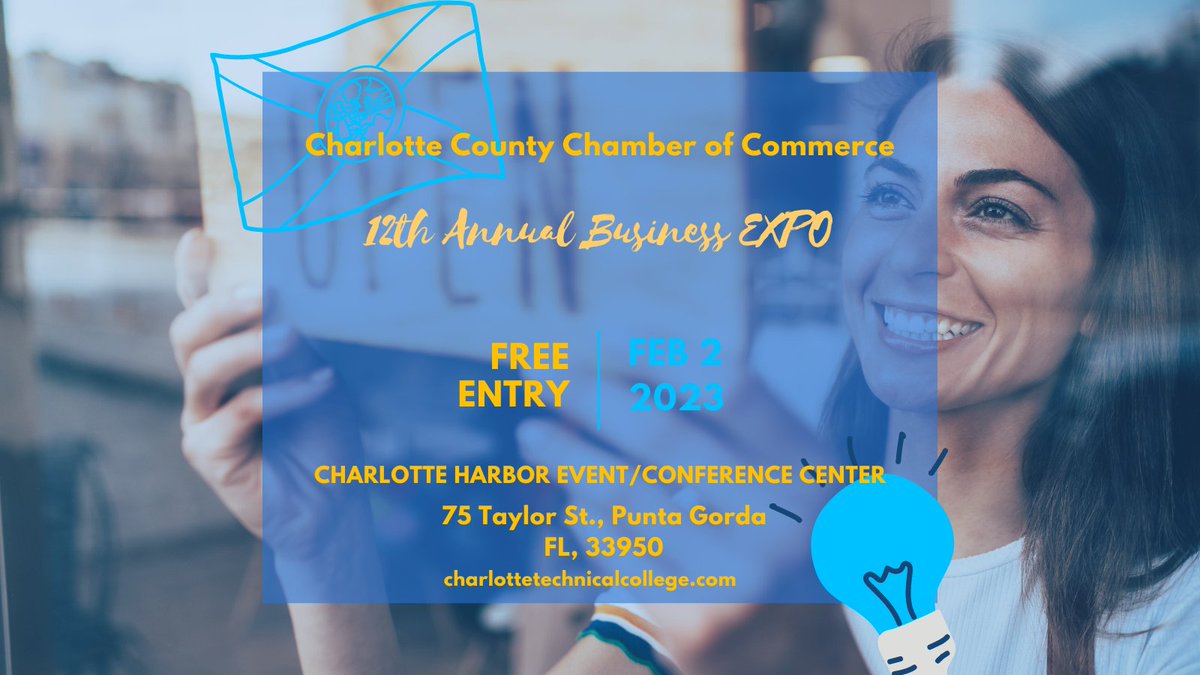 The Charlotte County Chamber of Commerce is hosting its 12th Annual Business Expo at the Charlotte Harbor Event & Conference Center. With over 100 members showcasing their products and services, this will be the 'hottest business day in paradise'!

#swfl #charlottecounty