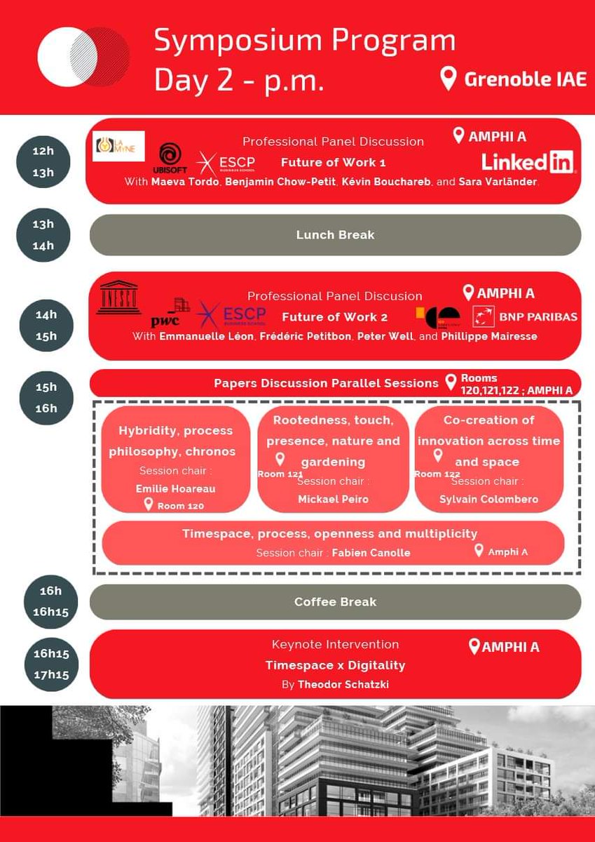collspaces's tweet image. This 7th RGCS symposium will be awesome. Look at our program! #rgcs2023 #futureofwork