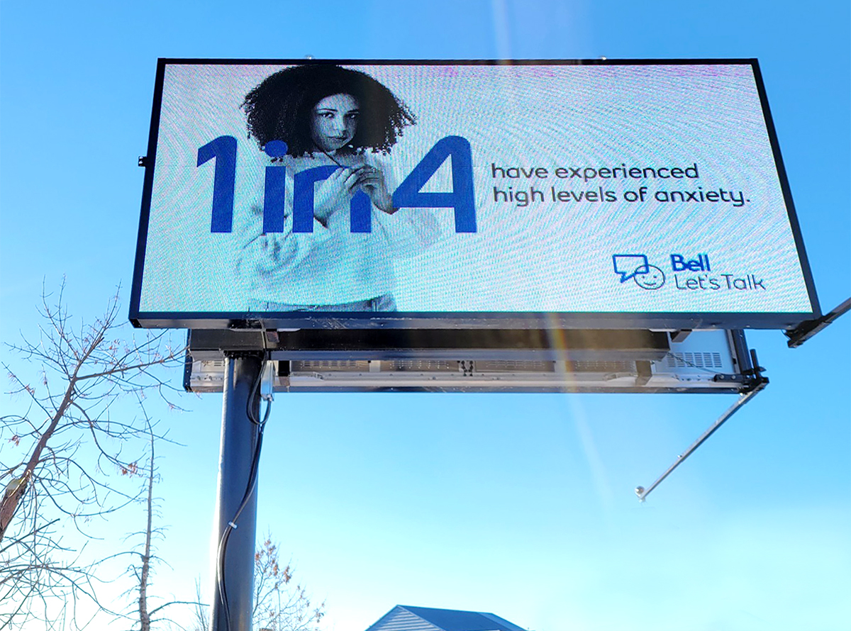 VENDO Media is proud to support this important cause. #BellLetsTalk  has supported over 1,400 organizations that are making a positive difference for mental health across Canada. Help create positive change today, and every day. 
#BellLetsTalkDay #positivechange #DOOH