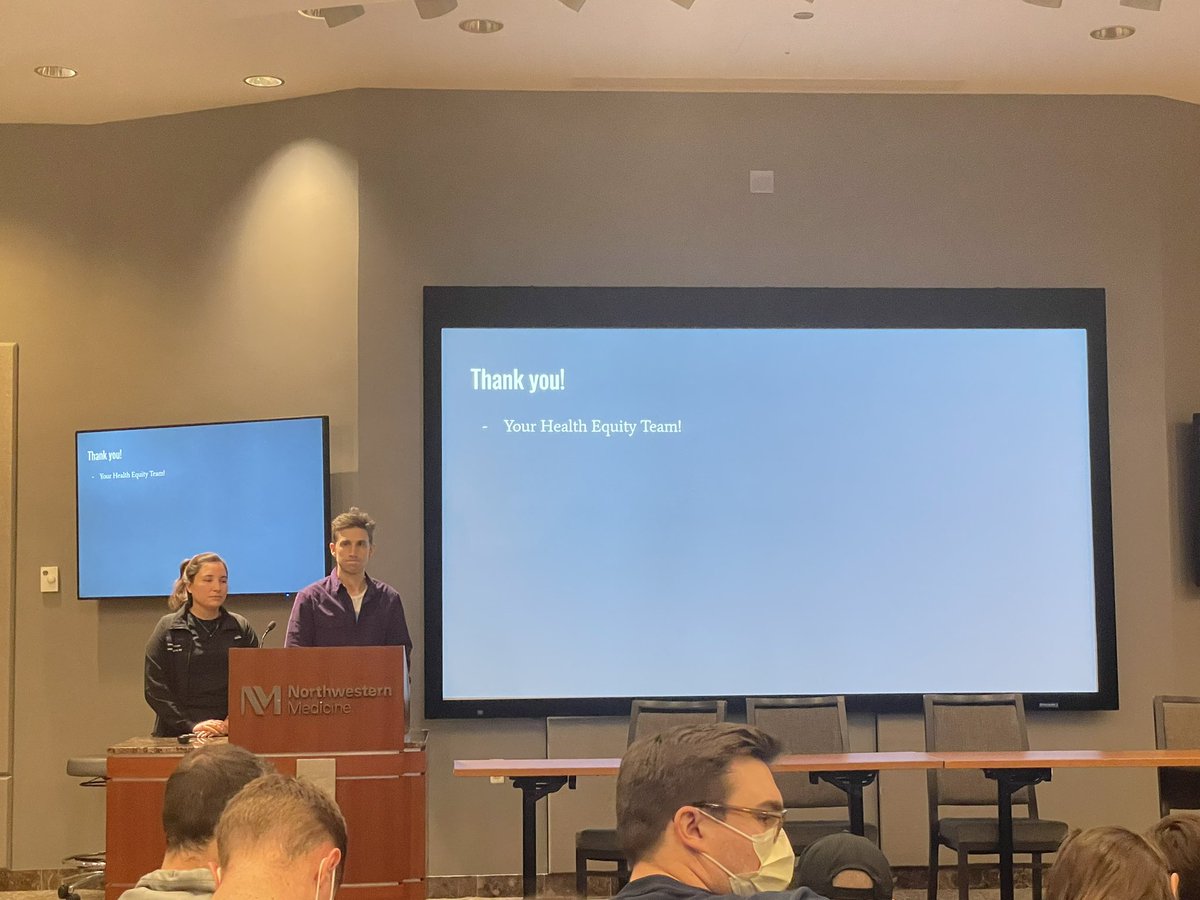 NorthwesternEM's tweet image. Fantastic discussions surrounding patient rights and law enforcement in the ED. Led by PGY4 Dr. Cameron Jones and PGY3 Dr. Natasha Aguirre! #HealthEquity #EMConf