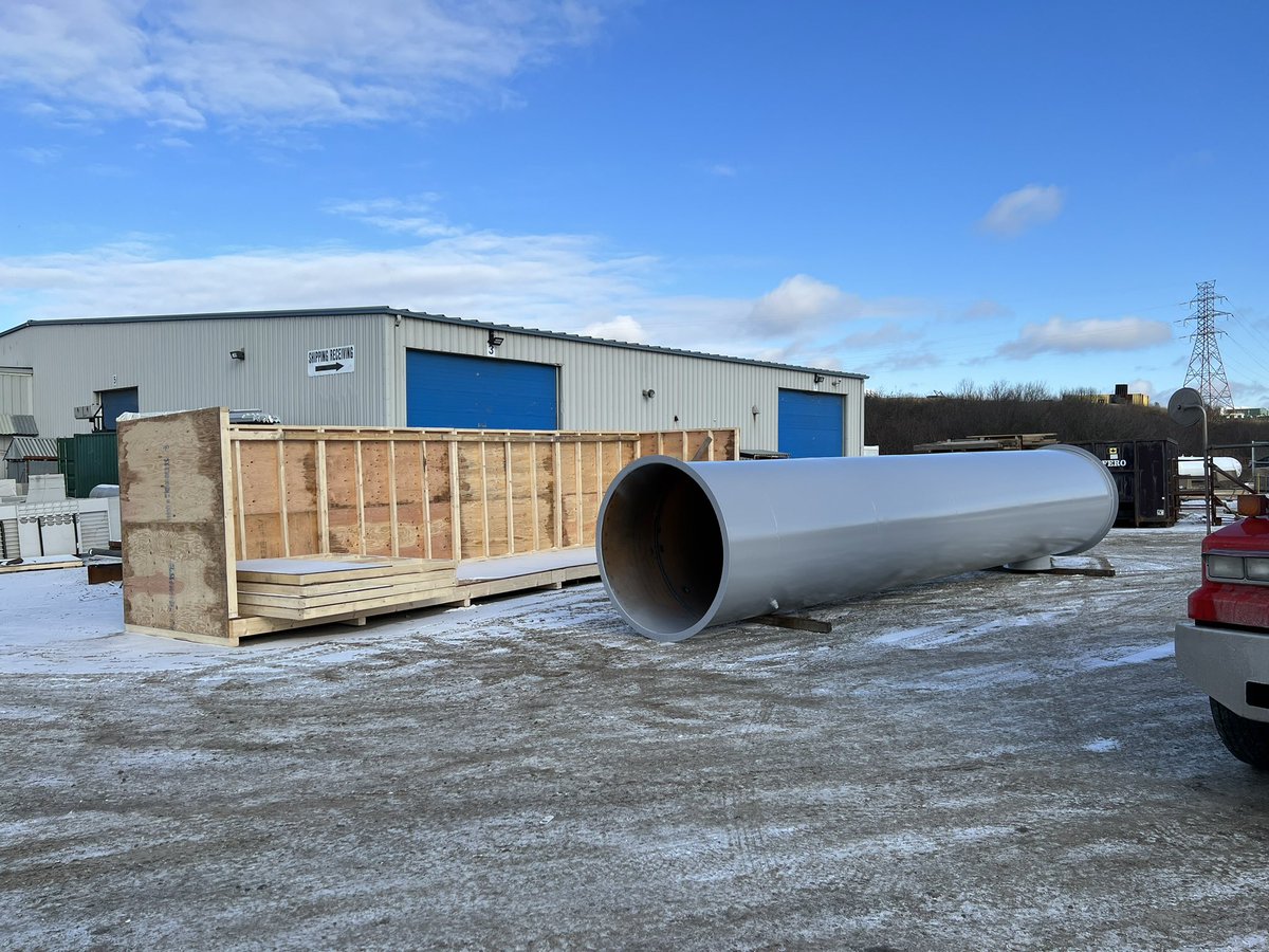BourqueInd's tweet photo. We’ve been busy fabricating and shipping product to support mining efforts outside the province. This all goes by ship to our customer. Looking forward to more opportunities #fabrication #Mining #oceancargo https://t.co/sywrv6FwRc