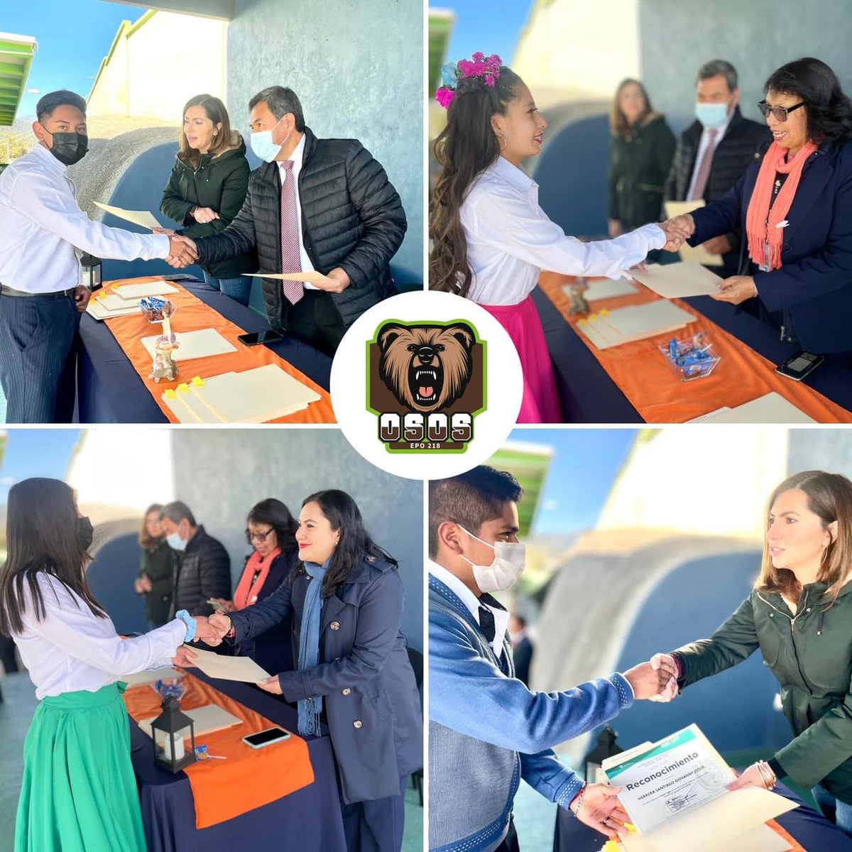 218Epoem's tweet photo. #EpoNews|Galeria 📸📰
👉🏼Te compartimos algunas imágenes de nuestra Ceremonia de Clausura del Ciclo Escolar 2022-2023 A. 📓📚📙📔
¡Felicitamos a nuestros alumnos por su gran aprovechamiento académico! 🔟💯
🎖🏆
#YoSoyEpo218 🏫
#SomosOsos 🐻 https://t.co/Uwo5kmNbAn