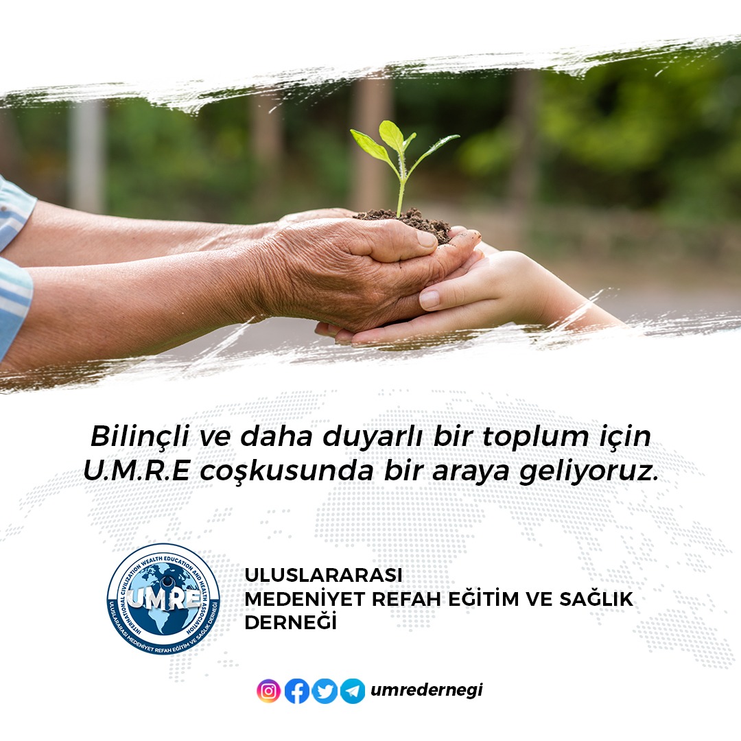 UmreDernegi's tweet photo. Bilinçli ve daha duyarlı bir toplum için
U.M.R.E coşkusunda bir araya geliyoruz. https://t.co/mI3G8HOpQR