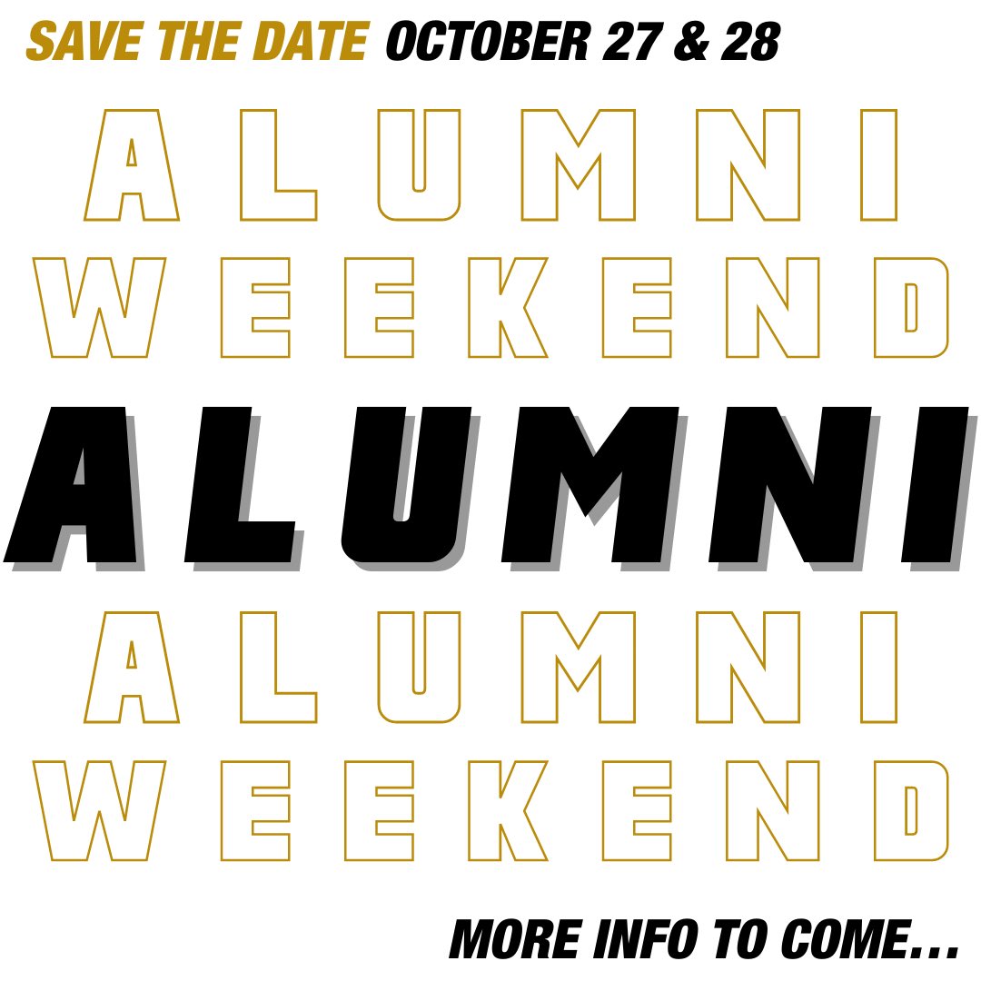 EState_Softball's tweet photo. 🚨ATTENTION ALUMNI🚨

Save the date for traditions weekend (March 24 &amp; 25) and almumni weekend (October 27 &amp; 28)! 

More information, including where to sign up, to come soon! 

#stingersup #onceahornet #alwaysahornet #esualumni #softballalumni https://t.co/QHEpadEjBA