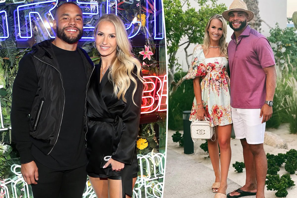 DallasTexasTV's tweet photo. Cowboys QB Dak Prescott and his girlfriend Natalie Buffett break up after 2 years https://t.co/hDWFrO8arK