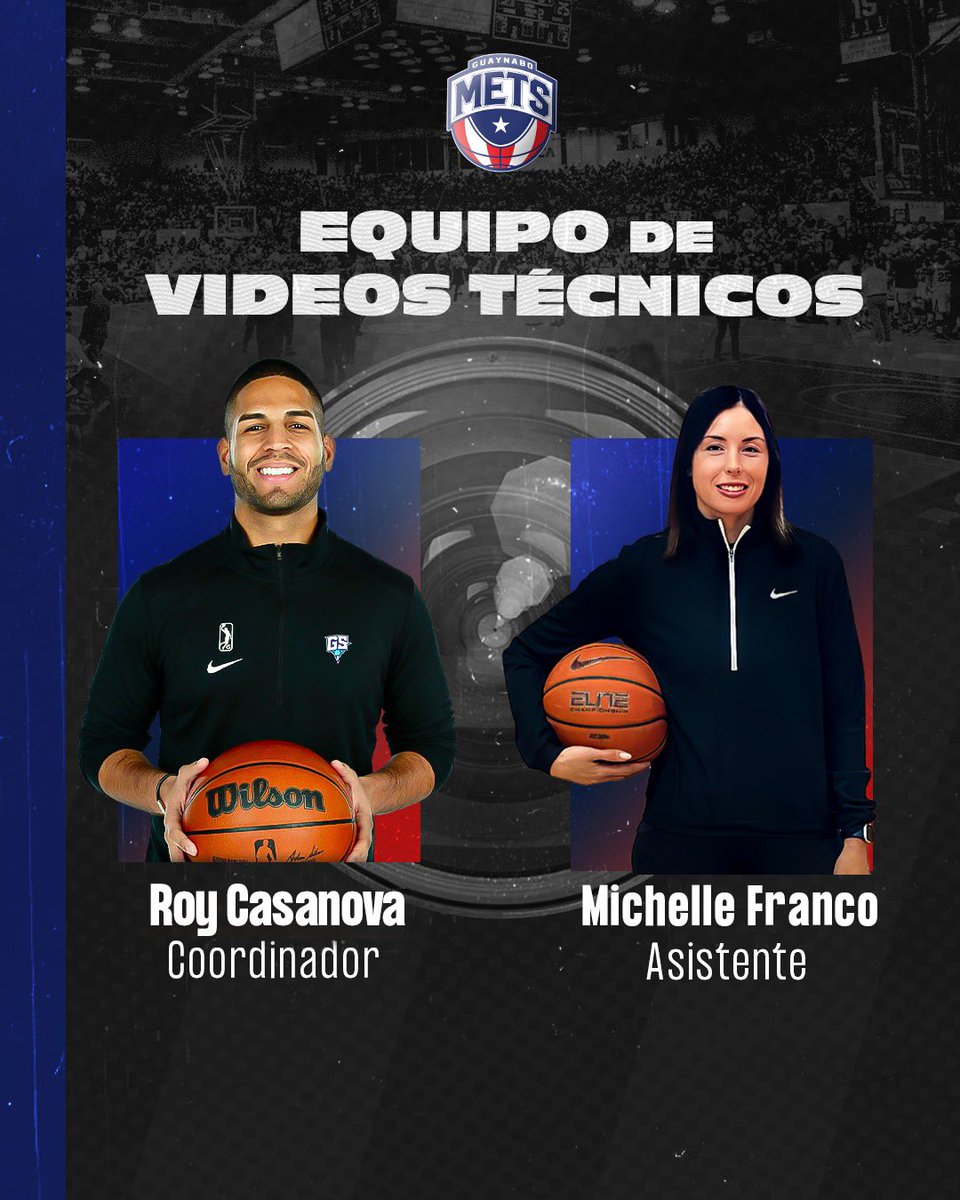 metsbaloncesto's tweet photo. También le damos la bienvenida a nuestro equipo de Vídeos Técnicos @royjcasanova y @calledtocoach 🏀🔥

Estos se encargaran de recopilar desgloses de algunas jugadas o técnicas y analizar el desempeño del equipo para esta temporada 2023 💪🏻

#SonLosMets https://t.co/r0HSujYFsk