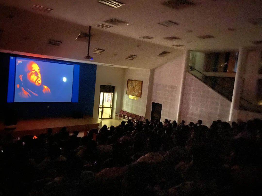 subindennis's tweet photo. Packed audience today at the College of Engineering, Trivandrum, Kerala where the Students' Federation of India (SFI) unit screened the #BBCDocumentary 'India: The Modi Question'. https://t.co/mRVI0Wwxzs