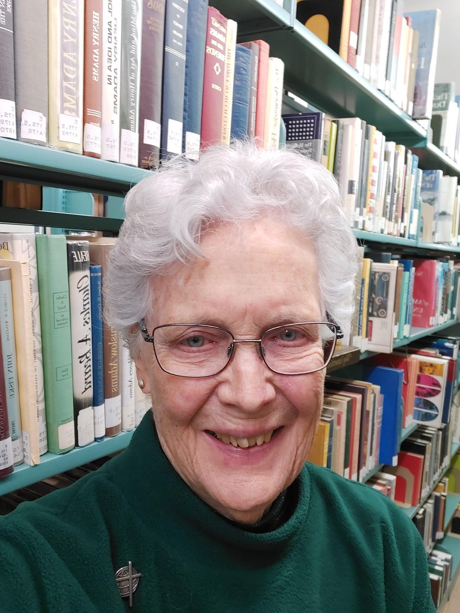 LogueLibrary's tweet photo. @ChestnutHill  Shelfie Day at Logue Library https://t.co/zTHdSSHY1M