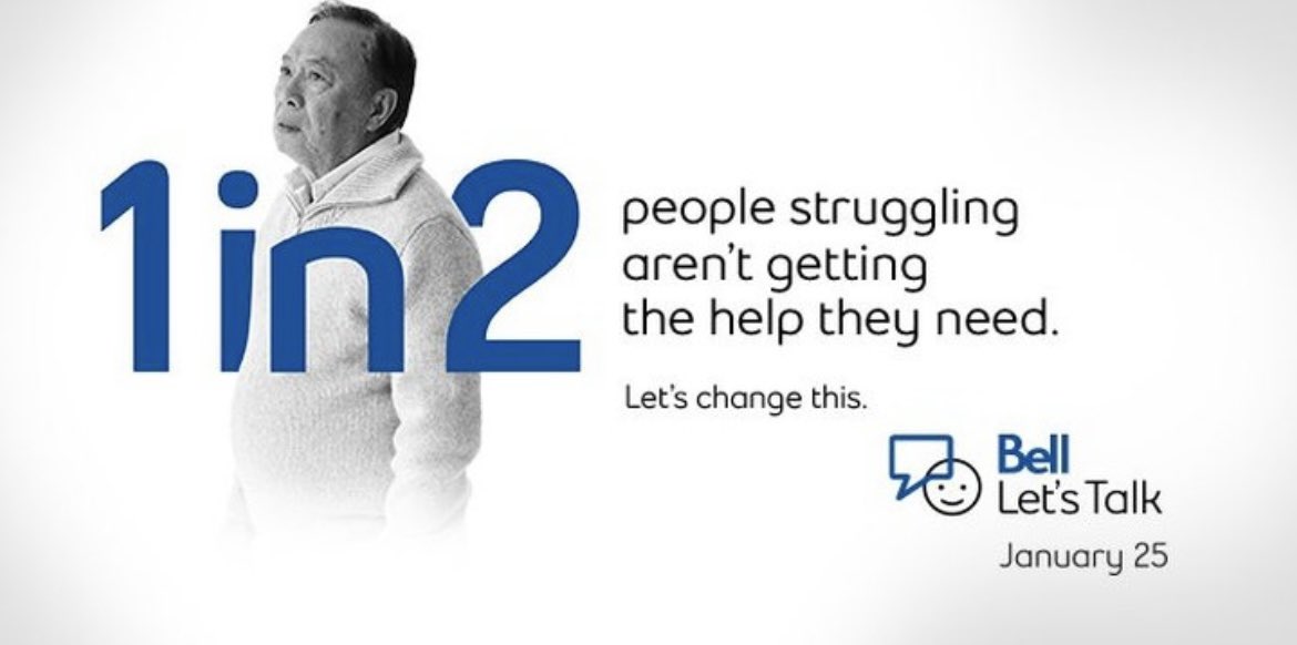 It’s okay to not be okay! 

People struggle with mental health illnesses like anxiety, depression and addictions everyday. If you are struggling don’t hesitate to reach out, it’s okay to ask for help. No one should suffer in silence! 

#BellLetsTalkDay
