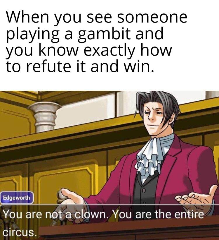 Is there anything in life that feels better than this? I don't think so.

#chess #chessmeme