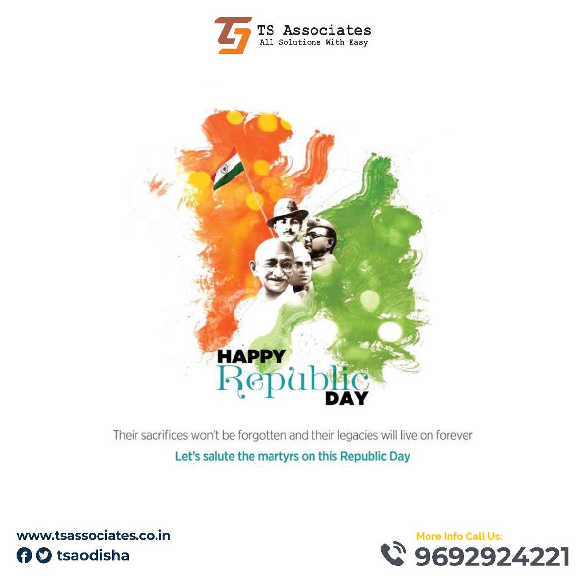 tsaodisha's tweet photo. Happy Republic Day 🇮🇳

#RepublicDay2023 
#RepublicDayIndia https://t.co/DFNrJ1aa0Z