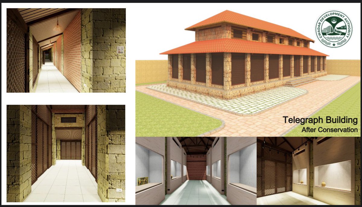 QambraniMujeeb's tweet photo. GDA @AuthorityGwadar is working on preservation of heritage sites in Gwadar in order to preserve history and to promote tourism. These dilapidated buildings will be restored in original architecture. 1/2 @dpr_gob @GovtofPakistan @AQuddusBizenjo @cs_balochistan @WorldHeritages https://t.co/qRe0slvfjh