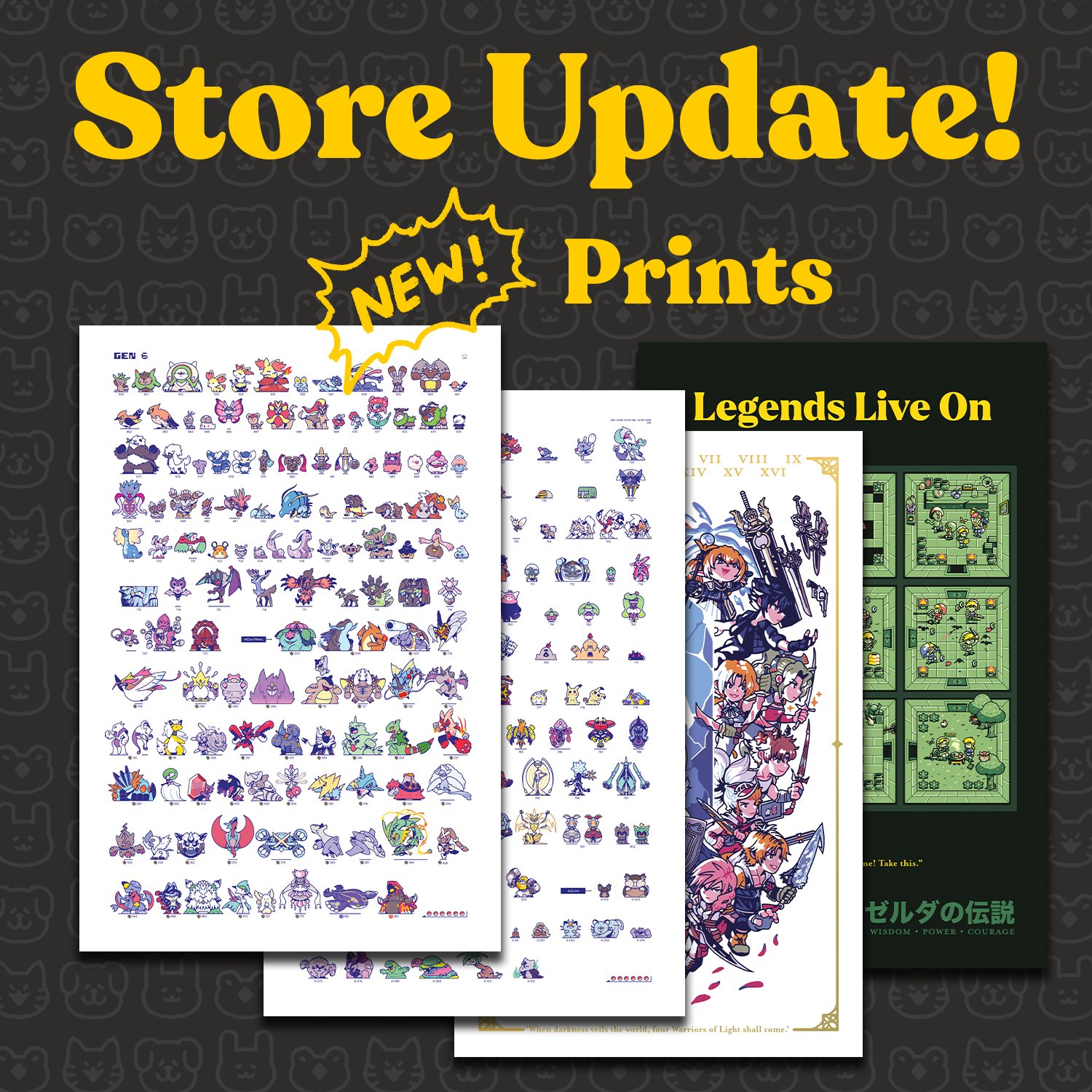 ByronB 🔜FFXIV Fanfest on Twitter "My online store has reopened! I have