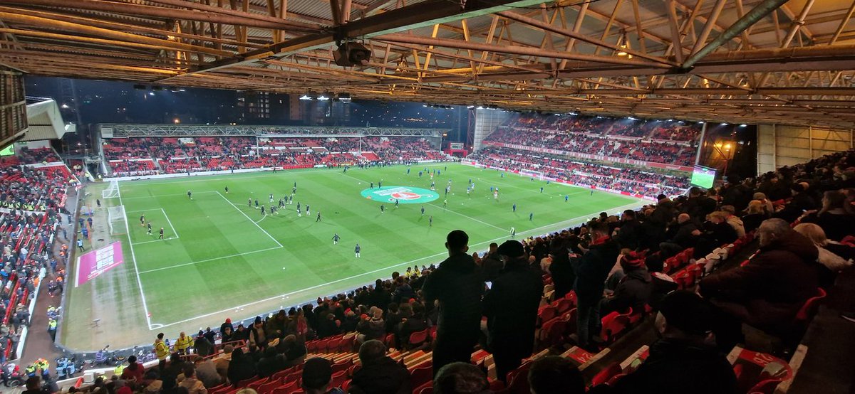 Tonight view !! #nffc #coyrs #forest