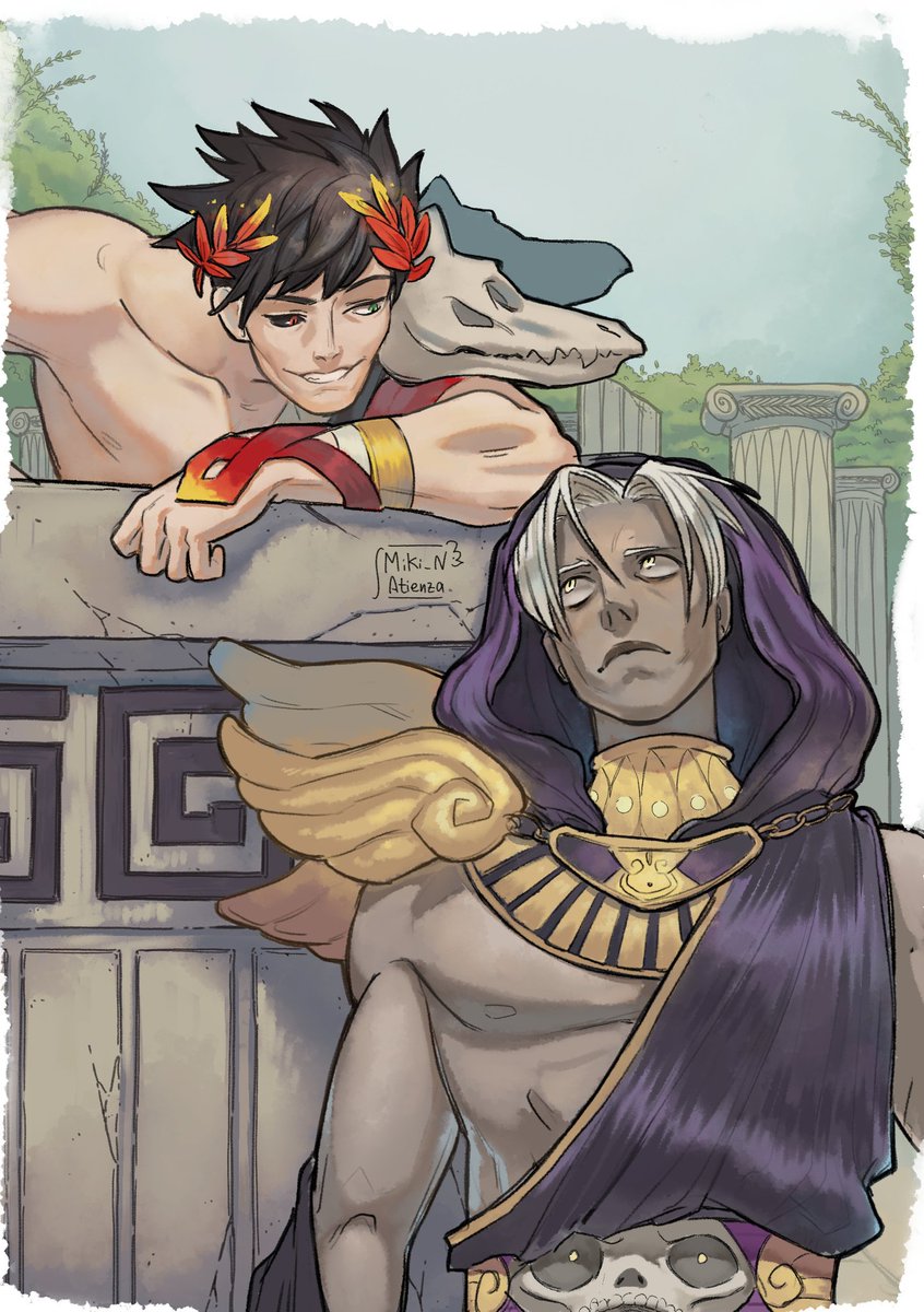 I've decided that it's also Hades day form me , today so here ya go! 

#HADES #HadesGame #zagreus #thanatos