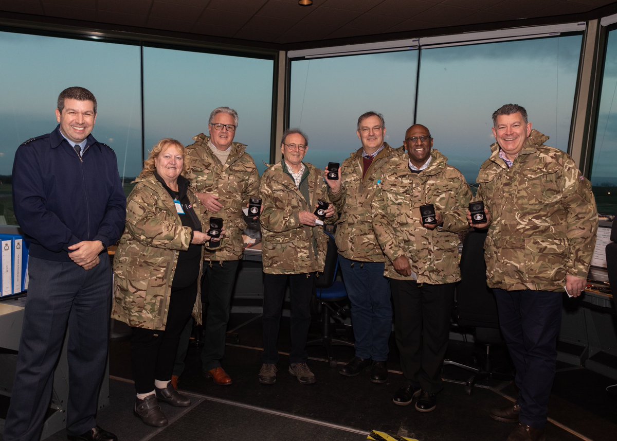 CutlersCompany's tweet photo. CUTLERS’ VISIT TO RAF LEEMING
On Friday 19th January, the Master Cutler, Wardens, the two most recent Past Masters and Clerk were hosted at a visit to RAF Leeming. The visit was truly inspiring. #rafleeming #cutlershall #liverycompanies https://t.co/tQRVxP3ehI