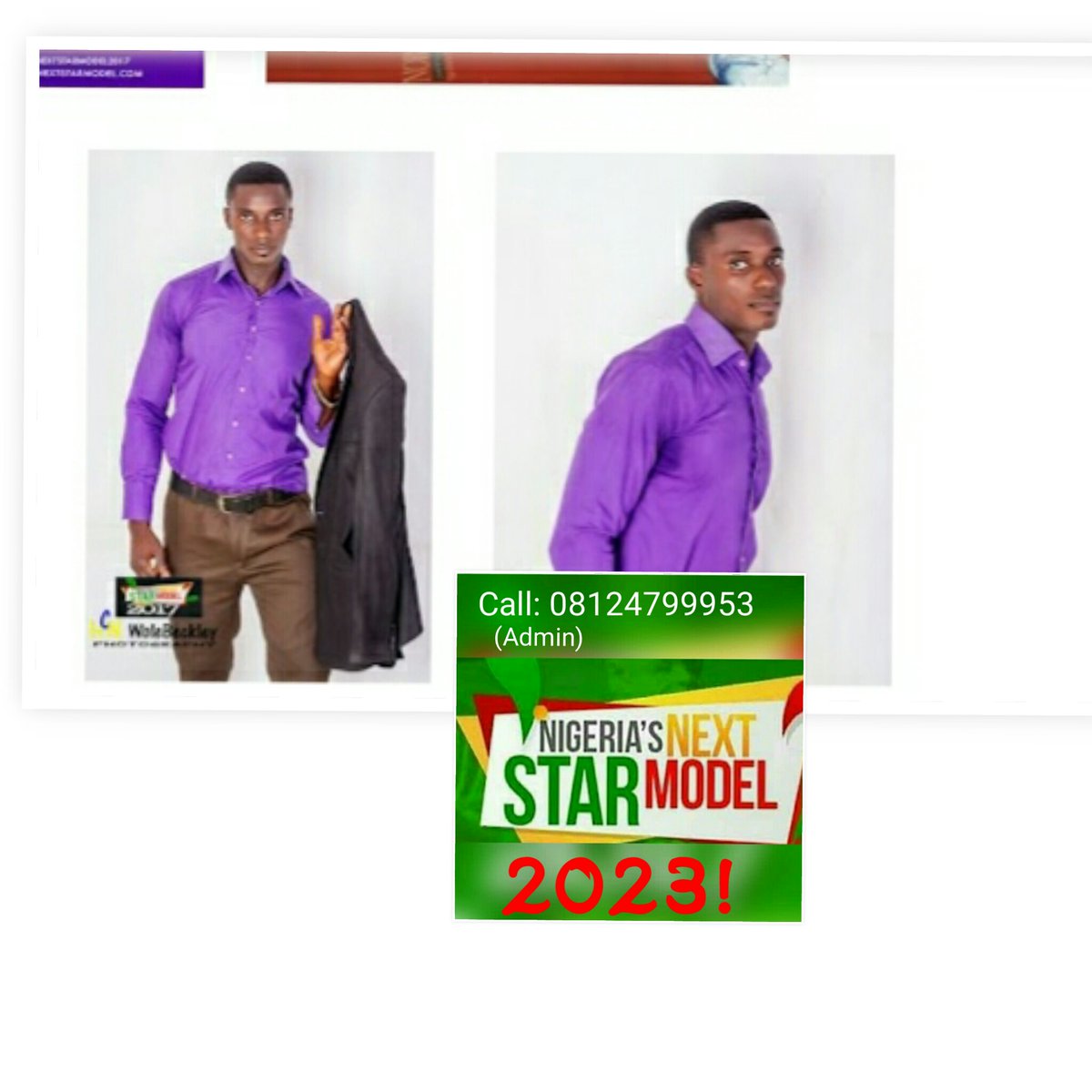 starmodelniger1's tweet photo. NNSTARmodels for @nnstarm ASSEMBLE

EMAIL US: nigerianextstarmodel@gmail.com 
starmodelnigeria@gmail.com

#NigeriaNextStarModel https://t.co/sMRwCgOrQE