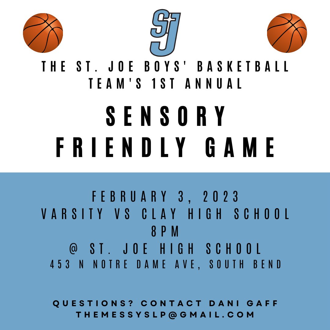 SB Saint Joe Basketball tweet media