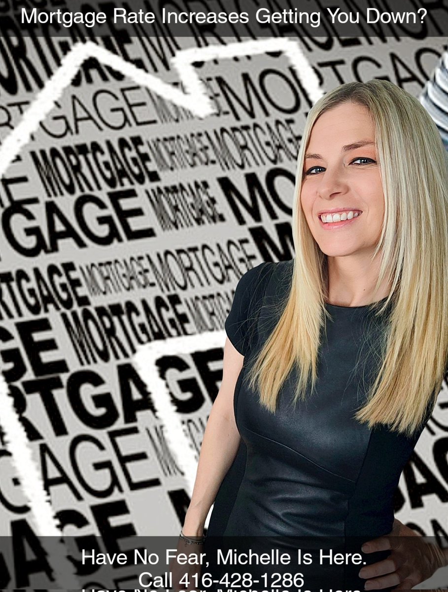 michellevyoung's tweet photo. As mortgage rates continue to rise, consumers are feeling the financial pinch. Are you struggling? If so, I want to help. Call me today so I can find a better solution that's affordable for you. 416-428-1286 

#mortgage #mortgagebroker #mortgagerates #michelleyoungmortgages https://t.co/NePlJ2cJlm
