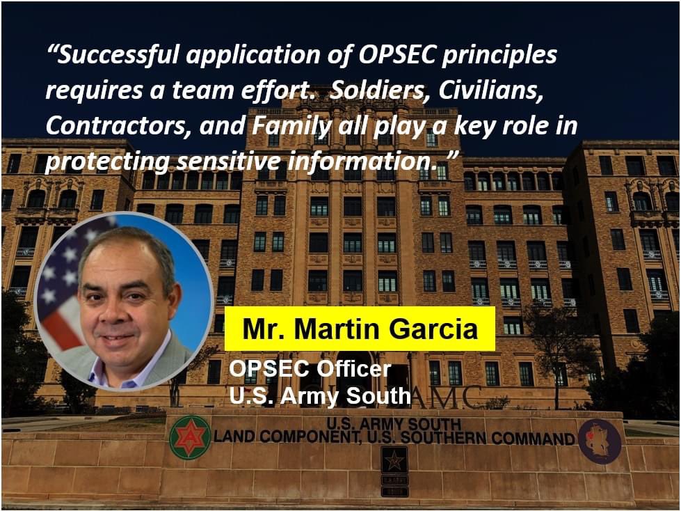 As part of #OPSEC awareness month, it’s important to highlight the role everyone plays in safeguarding our sensitive unclassified information.  Never underestimate the role you play in keeping our nation safe.  #THINKOPSEC #opsecmonth2023