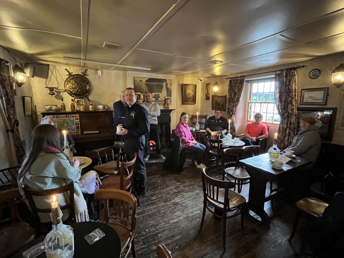 TownlandTours's tweet photo. Lovely to be in the #CrosskeysInn, Co. Antrim for a #tourism event!
Great to see so many familiar faces & catch up on the ‘craic’!
Thank you Vincent for your hospitality!
#shapedbyseaandstone
#discoverni
#embraceagiantspirit
#townlandtours
#vegantabletourni
#visitbelfast https://t.co/hEugaqETYN