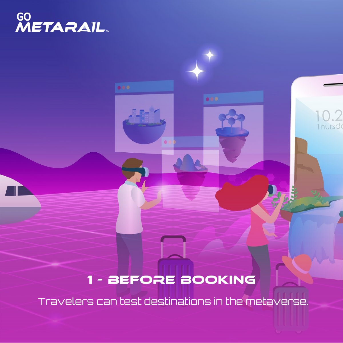 Go MetaRail tweet media