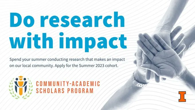Undergrads from all majors are invited to apply to be a 2023 Community-Academic Scholar! Work with researchers and community organizations to address critical issues related to health, poverty, &amp; social inequity. View research projects &amp; apply by 
Feb 6: buff.ly/3kLiHb7