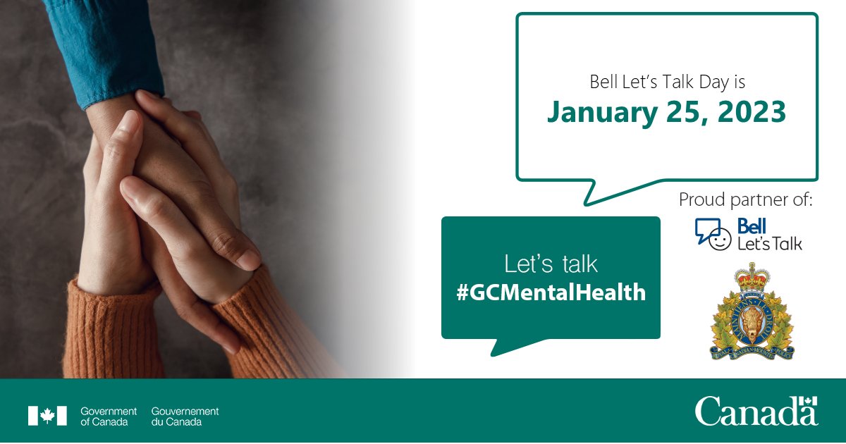 Creating positive change can begin with asking for help. Wellness Together Canada offers free mental health services and supports to all Canadians. wellnesstogether.ca/en-CA #BellLetsTalk #GCMentalHealth