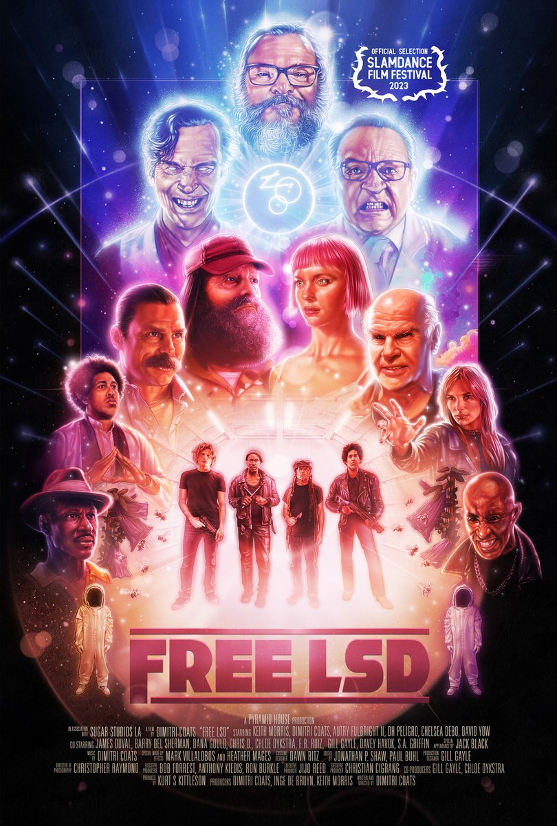 firstshowing's tweet image. &amp;lt;takes a biggggg hit of a joint&amp;gt;

What in the hell is this film...?? #Slamdance