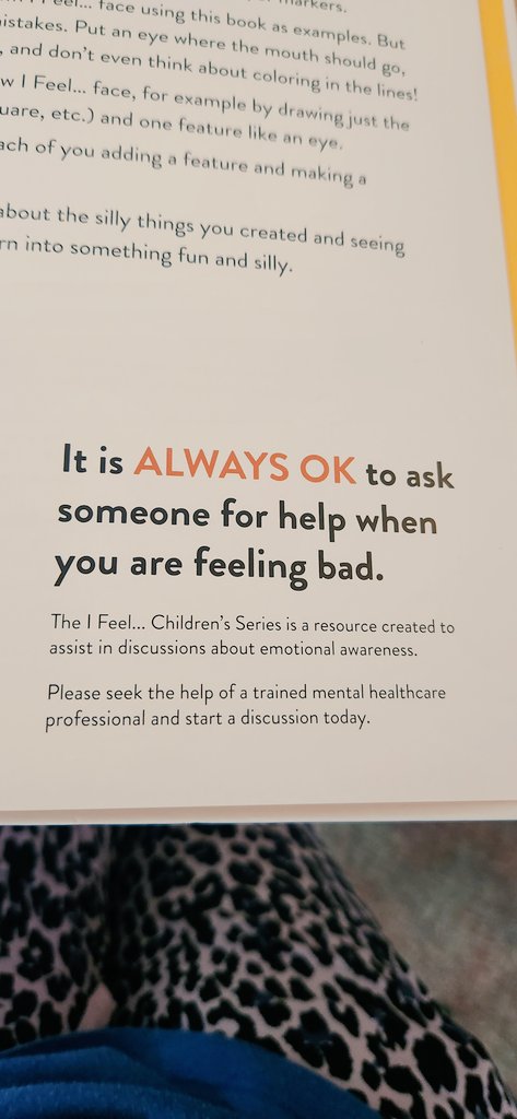 karbarr2's tweet photo. @djcorchin ..absolutely love your children's book 'I Feel... Anxious' thank you for normalizing anxiety for children who may be dealing with this!  ..  #BellLetsTalk https://t.co/15okTJ0Yb5
