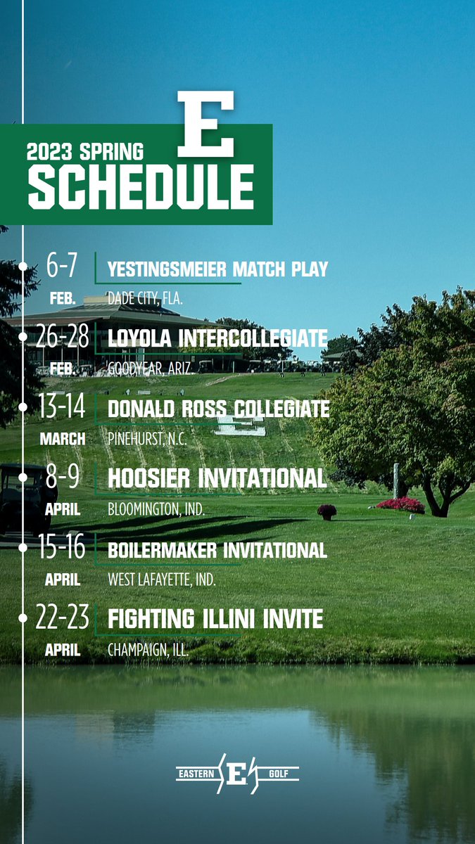 Snow Snow Go Away! Come Again Another Day!

Just 1⃣2⃣ days before our team returns to the course for our spring schedule ⤵️

#EMUGolf | #EMUEagles 🦅