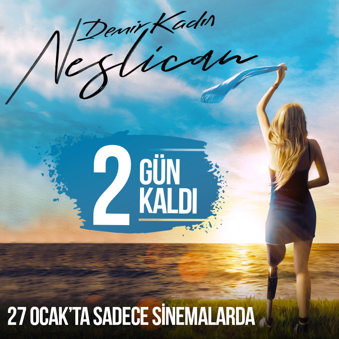 #DemirKadınNeslican, 2 gün sonra vizyonda!

27 Ocak’ta sadece sinemalarda. #NeslicanTay