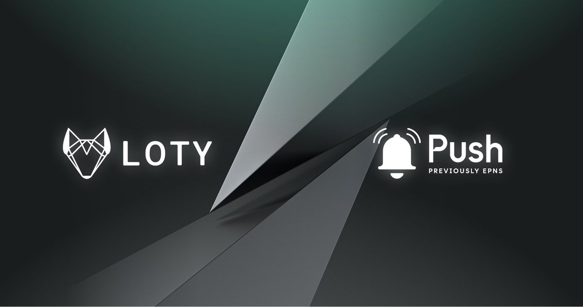 lotyio_'s tweet photo. We're thrilled to announce our partnership with @pushprotocol  for their grant program. They'll be investing in us to bring Push to Loty and help us scale. 
Together, we'll revolutionize how brands communicate with customers and offer personalized rewards using push notifications https://t.co/ybKtl4cpqz
