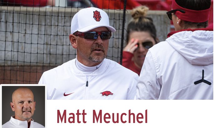 TheHawgTalk's tweet photo. Tonight  at 6:30 on the Weekly Women’s Sports Report we will talk with @RazorbackSB assistant coach @MattMeuchel. Talk about the programs rise and the analytics t for one of the top programs in the country! https://t.co/22NgtD4LBO
