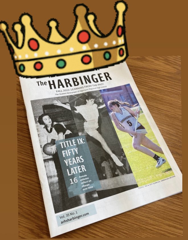 Algonquin Regional High School (@hsalgonquin) on Twitter photo Congrats to the <a href="/arhsharby/">The Harbinger</a>, which was named a “Crown Finalist” by <a href="/cspa/">Columbia Scholastic Press Association</a> (the Columbia Scholastic Press Association)! Ours is just one of 225 newspapers from across the US to receive this designation. Congrats, student journalists! Congrats to the <a href="/arhsharby/">The Harbinger</a>, which was named a “Crown Finalist” by <a href="/cspa/">Columbia Scholastic Press Association</a> (the Columbia Scholastic Press Association)! Ours is just one of 225 newspapers from across the US to receive this designation. Congrats, student journalists!
