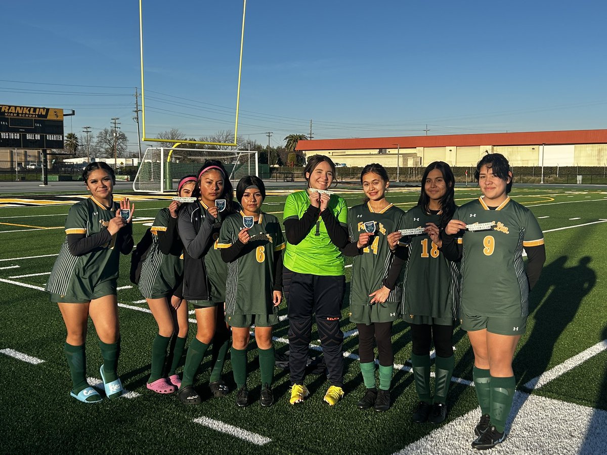 We see you Franklin Soccer! Slap those stickers on your lockers!! #stockton <a href="/USLWLeague/">USL W League</a>