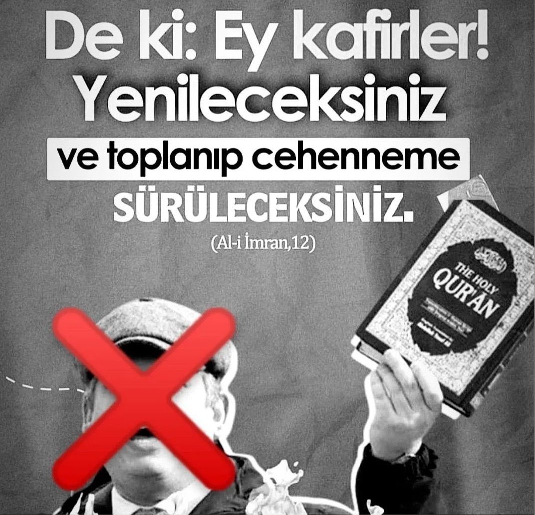 eyupuzmcu's tweet photo. #KuranaUzananEllerKırılsın
#KuranaUzananEllerKırılsın https://t.co/MMjLKuksJS