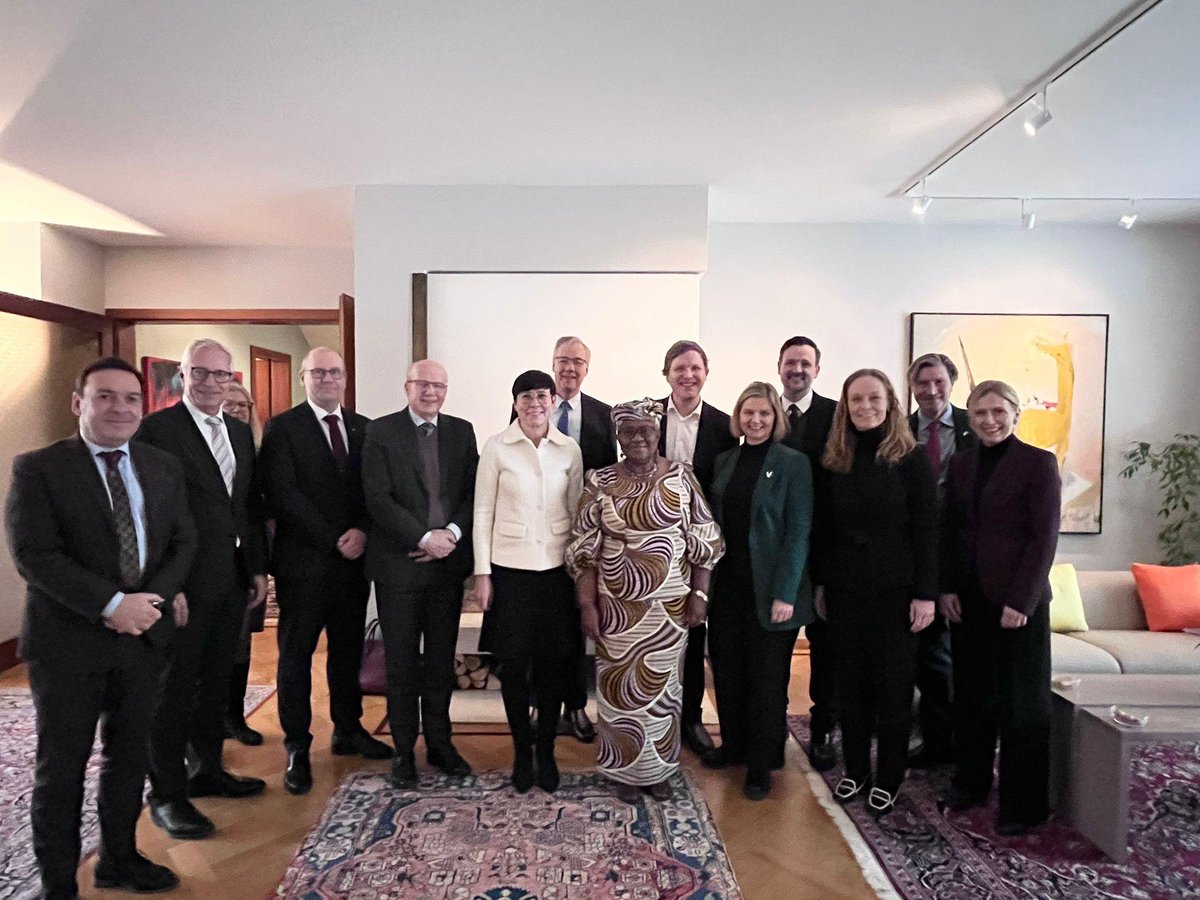 Meeting the Norwegian Parliamentary Standing Committee on Foreign Affairs & Defence to discuss the status of the Multilateral Trading System, Trade Integration in an era of geopolitical tensions, MC12 follow up & MC13 agenda.W/ Cmte. Chair Ine Søreide, H.E @PetterOlberg & members