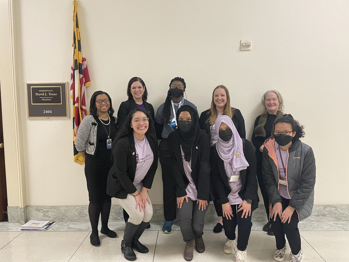 Community Bridges (@cb_empowergirls) on Twitter photo We are in DC today advocating to our elected officials for the need to expand opportunities for mentoring. Thank you to Sarah Davis from <a href="/RepDavidTrone/">ARCHIVED: Rep. David Trone</a> office for meeting with us this morning. <a href="/mentormddc/">MENTOR Maryland | DC</a> <a href="/MENTORnational/">MENTOR</a> #mentor #MentoringMonth #cbempowergirls #advocate We are in DC today advocating to our elected officials for the need to expand opportunities for mentoring. Thank you to Sarah Davis from <a href="/RepDavidTrone/">ARCHIVED: Rep. David Trone</a> office for meeting with us this morning. <a href="/mentormddc/">MENTOR Maryland | DC</a> <a href="/MENTORnational/">MENTOR</a> #mentor #MentoringMonth #cbempowergirls #advocate