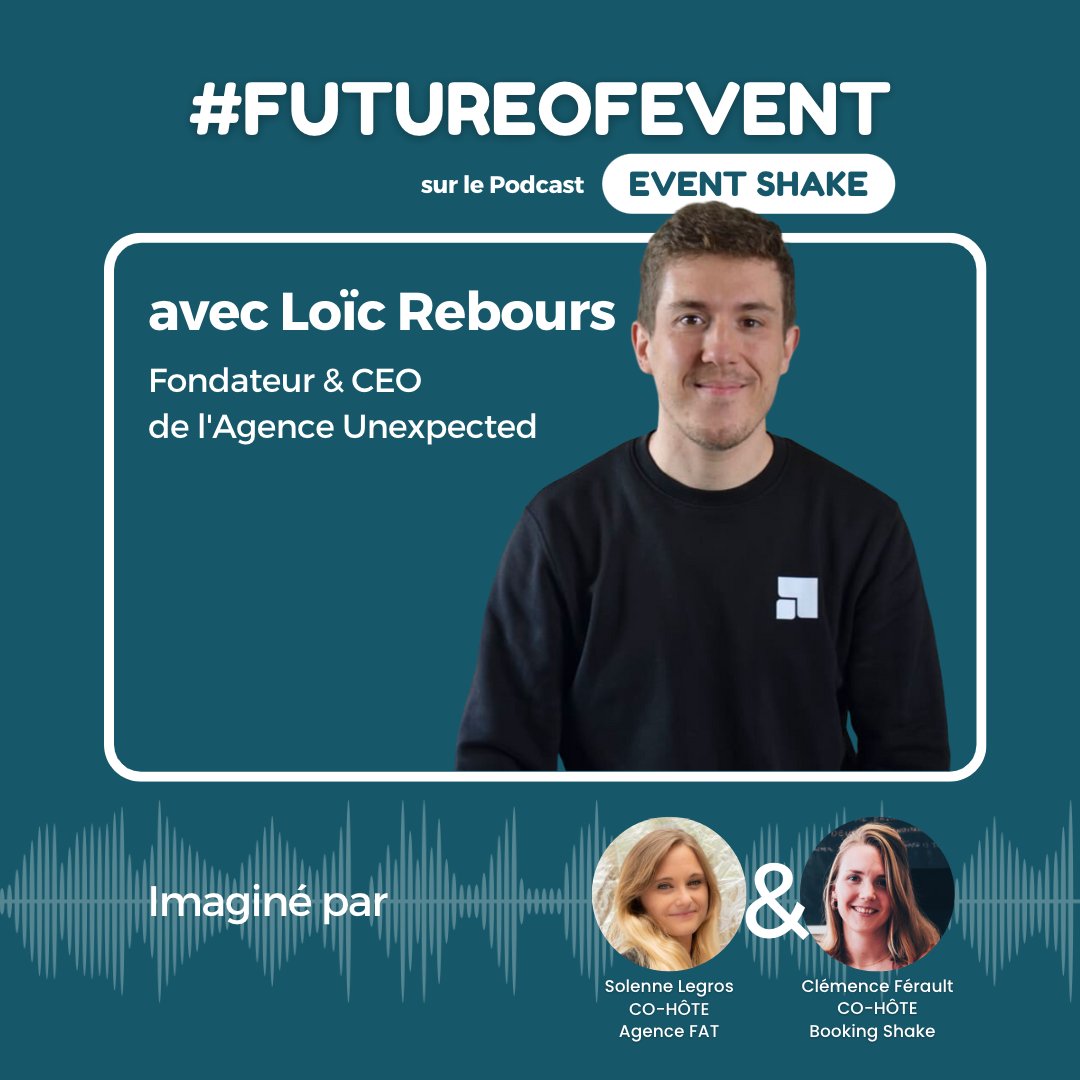 So_lenne's tweet photo. #futureofevent Et si nous donnions la parole aux clients des lieux événementiels ?
Fière de co-animer pour l'@agence_fat un tout nouveau format d'épisode sur le 1er podcast dédié à l'événementiel #EventShake 🎙
Pour en savoir plus, c'est par ici 👉
https://t.co/vdYMk8TZqm https://t.co/mDUhjSdS22