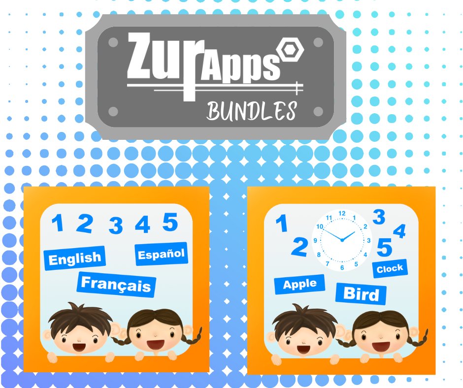 #DidYouKnow? ZurApps has app bundles which come with four educational apps, making learning fun and enjoyable for your little one(s)! 🤩

Learn more:
🔸bit.ly/3kw11Tl

#EdChat #edtechchat #educationaltools #apps #appsforkids