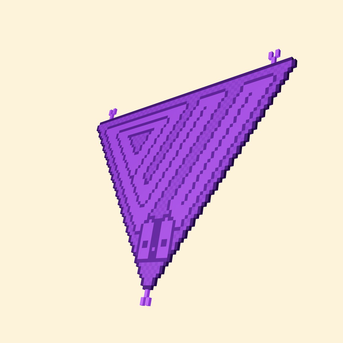 new custom series drop 🎨

it's the "PNDA RUG", a new 1/1 PixelRug minted today on <a href="/hedera/">Hedera</a>, designed for community legend @CryptoPandasNFT, a true rugrat and great friend!

lets check it out 🧶