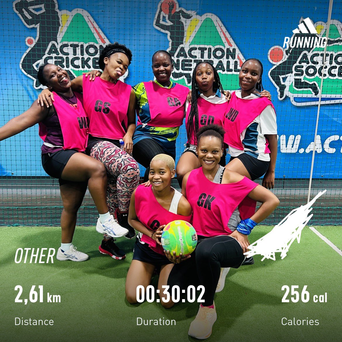 maponya_mantsha's tweet photo. On Wednesdays we play netball @ActionSportsSA #NetballQuadSeries #Netball #FetchYourBody2023 #ActionNetball https://t.co/1JWinEJ10u