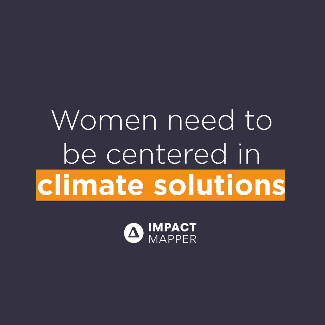 impactmapper's tweet photo. Women, girls &amp; trans people are disproportionately impacted by the climate crises, so #climate solutions must be informed by their lived experiences. It's that simple.

To ensure we're building tech solutions with women and others in mind, we must develop #inclusive algorithms✨ https://t.co/27SZguG3J1