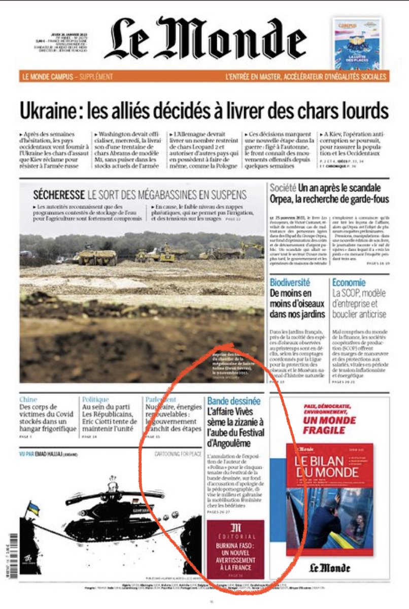 BeBraveFrance's tweet photo. 🗞 Dans @lemondefr aujourd’hui on parle encore de #BastienVives
@arnaud_gallais cofondateur de #BeBraveFrance alerte sur le fait que de nombreuses bibliothèques municipales disposent dans leurs fonds des ouvrages mis en cause… la @laBnF aussi… @RimaAbdulMalak
#BeBRAVE ✊✊🏼✊🏾 https://t.co/n3SvWUnLVy