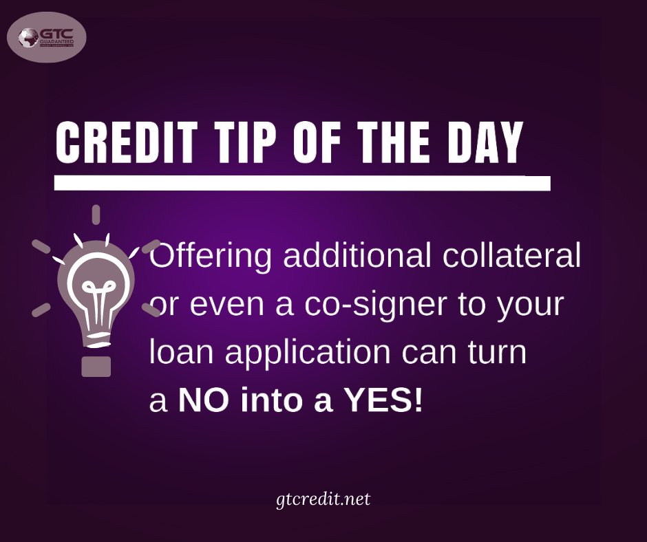 Credit tip of the day.
Contact us for mor more tips and ideas: gtcredit.net
.
.
.
#gtcredit #GTC #creditservice #creditrepair #creditsolutions #Guaranteedcreditservices #financing #creditrestoration #latepayment #creditconsultation #creditservices #creditrepairservice